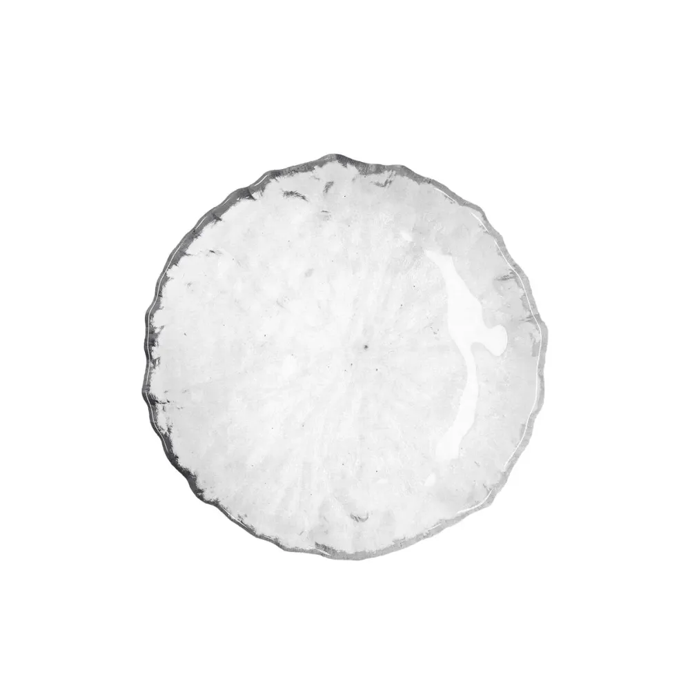 Piatto Quid Select Vidrio Trasparente Vetro 15,5 x 2,5 cm (12 Unità)