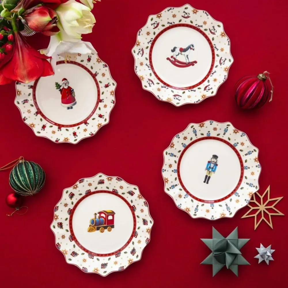 Set da 4 piatti porcellana Toy's Delight Villeroy & Boch