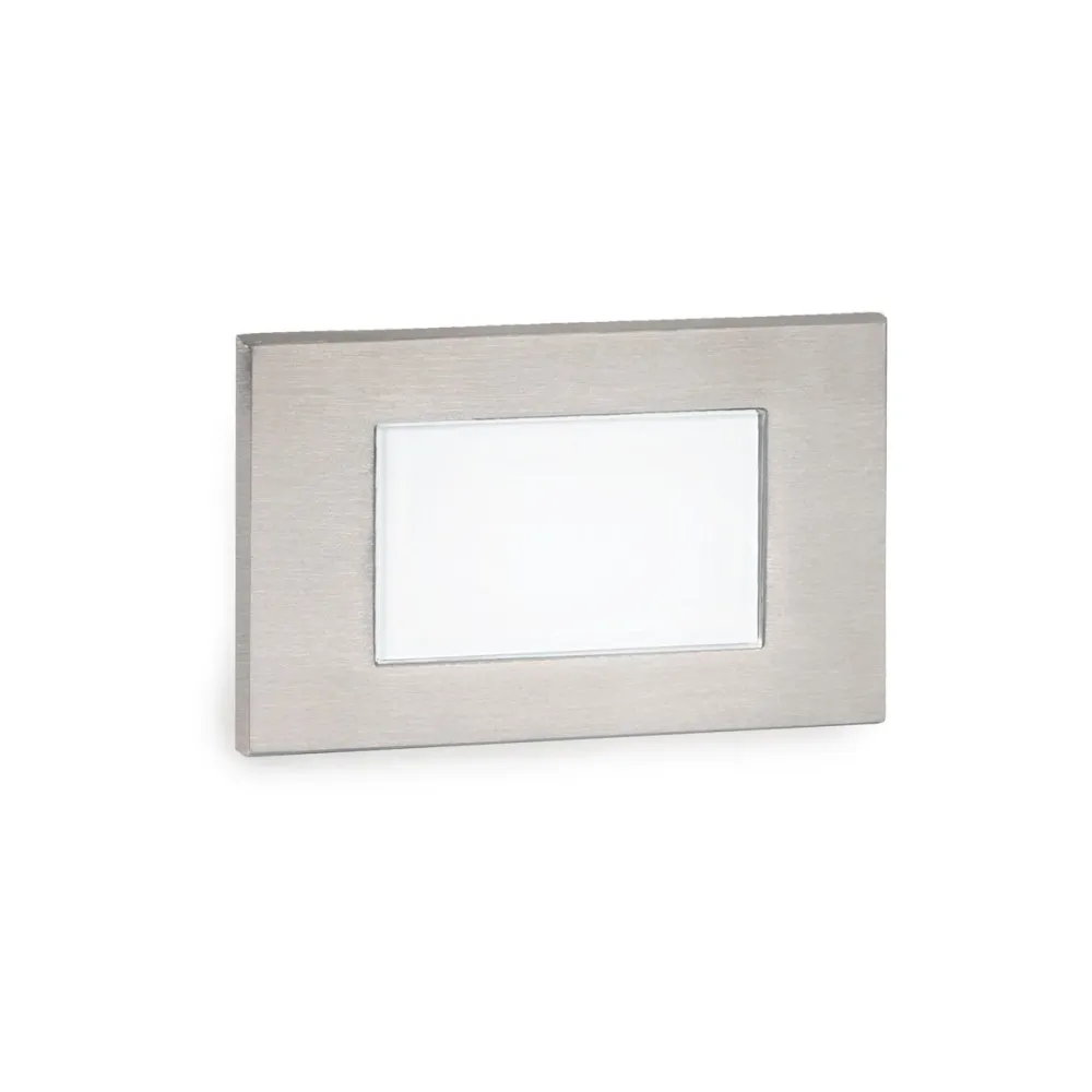 WAC Lighting - 4071-27SS - 9-15V Step And Wall Light - Rectangle 2700K Stainless Di acciaio