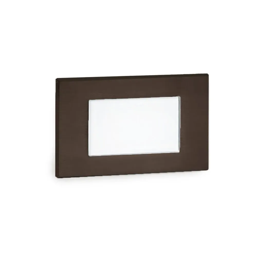 WAC Lighting - 4071-30BZ - 9-15V Step And Wall Light - Rectangle 3000K Bronzo caldo