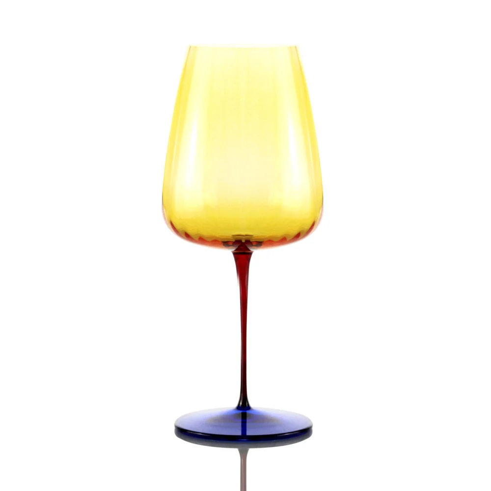 Weissestal - Set 2 Calici Acqua Joy Giallo oro 700 ml